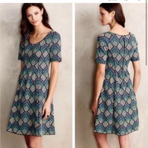 HD in Paris Geometric Print Dress
